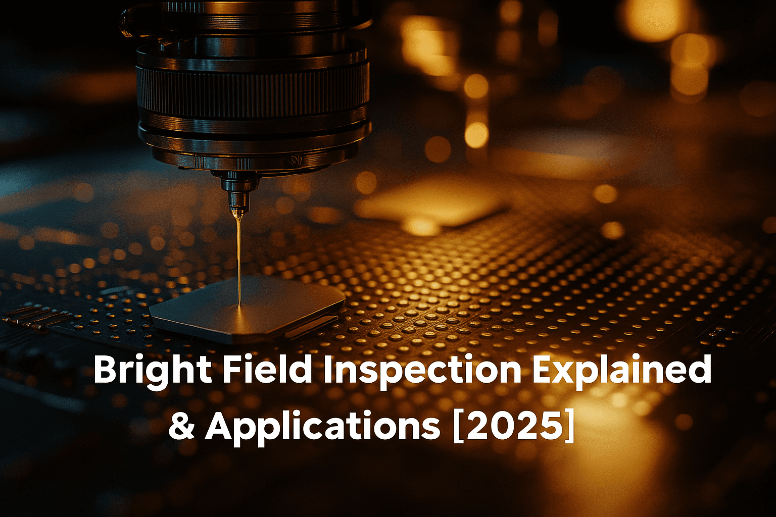 Bright Field Inspection Explained & Applications [2025]
