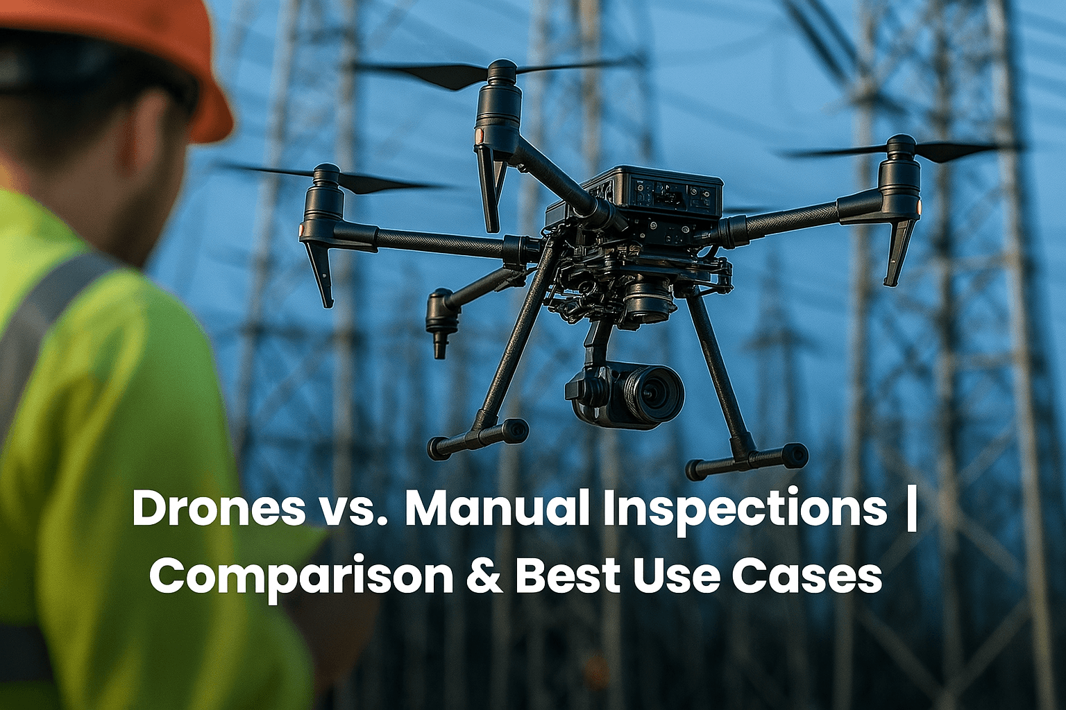 Drones vs. Manual Inspections | Comparison & Best Use Cases