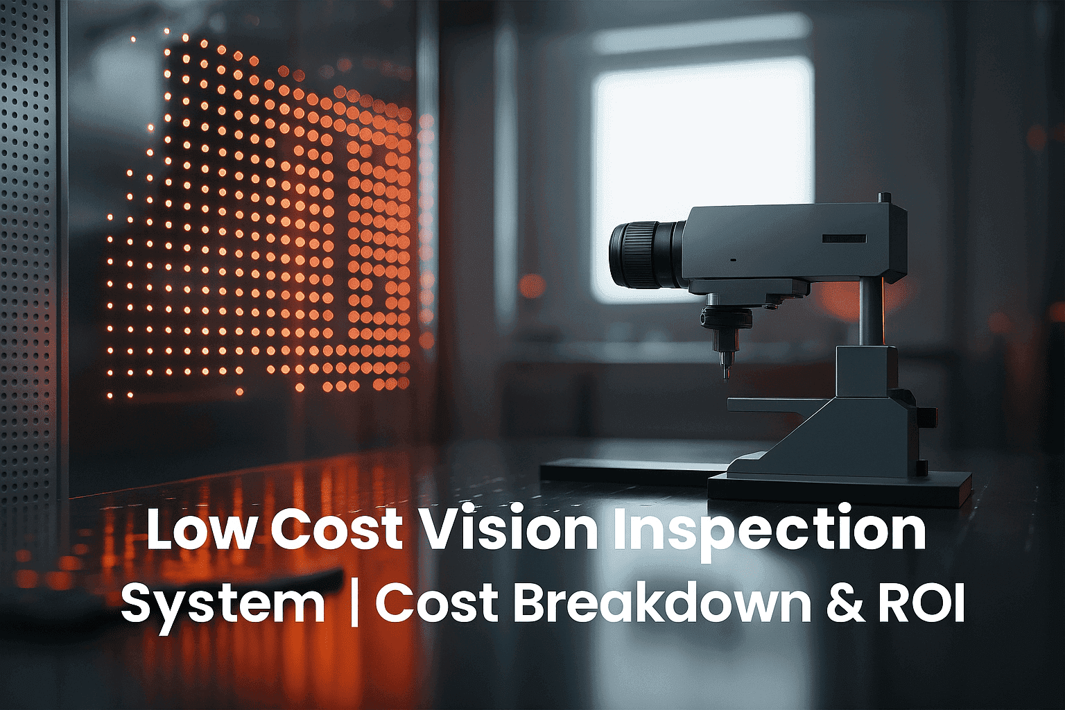 Low Cost Vision Inspection System | Cost Breakdown & ROI