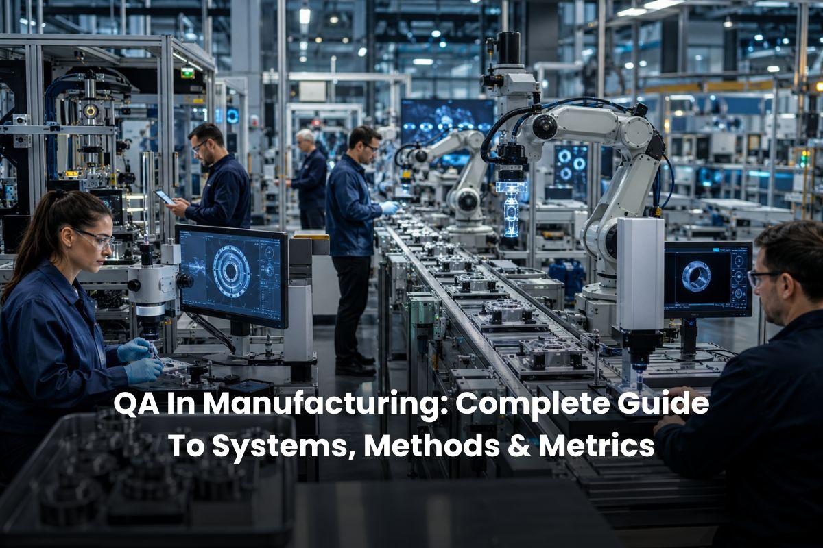 QA In Manufacturing: Complete Guide To Systems, Methods & Metrics