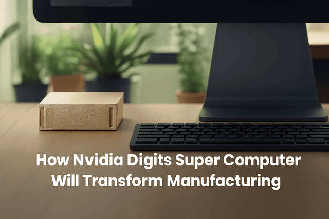 How Nvidia Digits Super Computer Will Transform Manufacturing